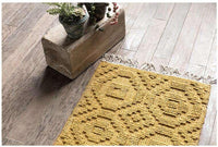 Handmade Straw Tatami Non-slip Braided Rug - The Fox Decor