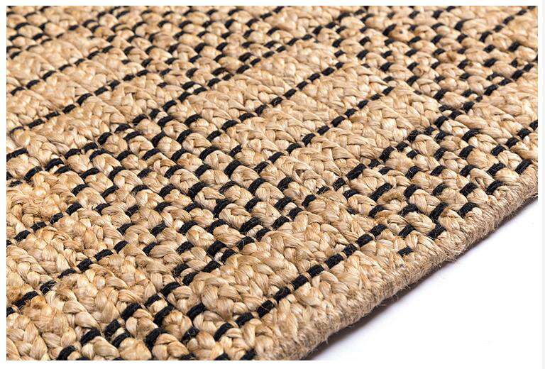 Handmade Straw Tatami Non-slip Braided Rug rug The Fox Decor 