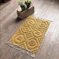 Handmade Straw Tatami Non-slip Braided Rug - The Fox Decor