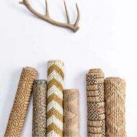 Handmade Straw Tatami Non-slip Braided Rug - The Fox Decor