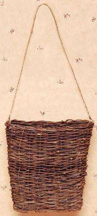 Thumbnail for Hanging Vine Willow Basket, 14