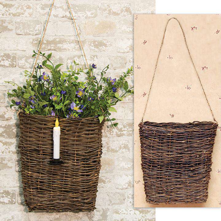 Hanging Vine Willow Basket, 14" Baskets CWI+ 