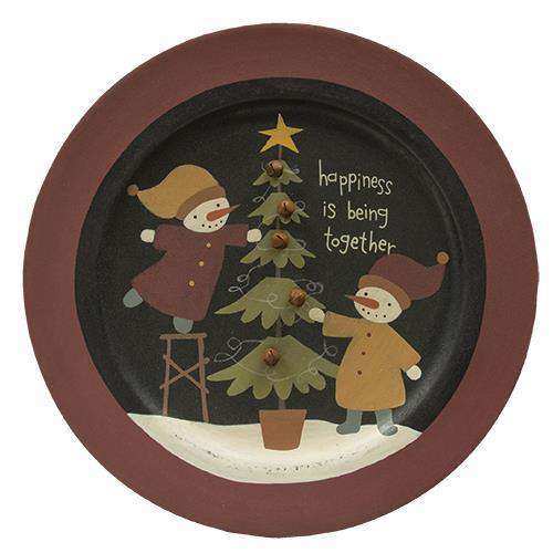 Happiness Tree w/Bells Plate Plates & Holders CWI+ 