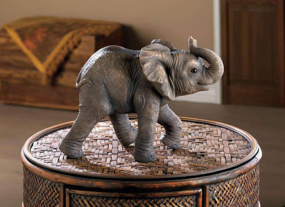 Happy Elephant Figurine - The Fox Decor
