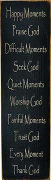 Happy Moments Sign - The Fox Decor