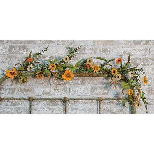 Harvest Daisy Garden Garland Fall CWI+ 