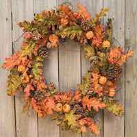 Thumbnail for Harvest Leaves Wreath - 20