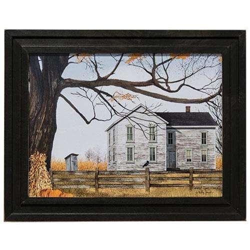 Harvest Time House Framed Print - The Fox Decor