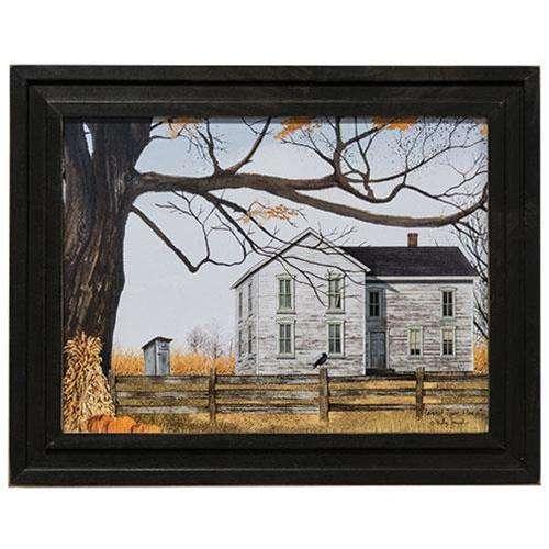 Harvest Time House Framed Print Framed Prints CWI+ 