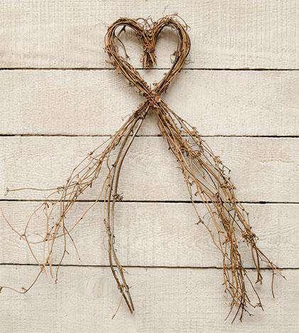 Heart Dragon Vine Wreath - The Fox Decor