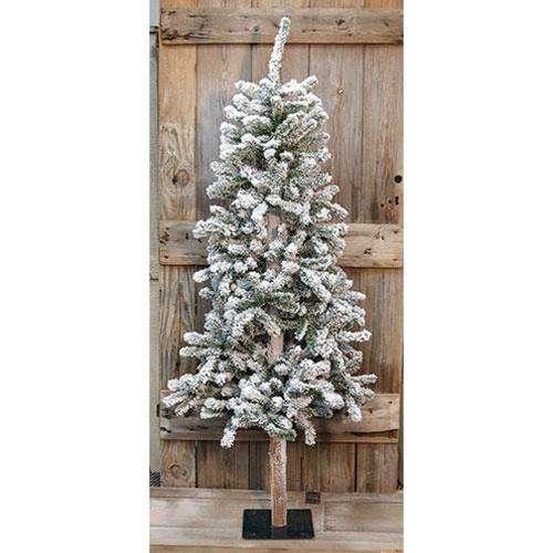 Heavy Flocked Alpine Tree, 5ft Alpines CWI+ 