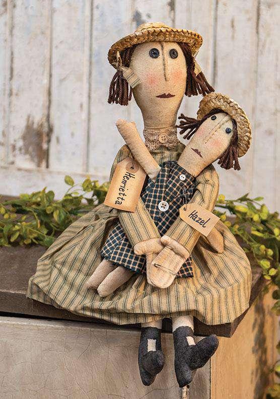 Henrietta & Hazel Doll - The Fox Decor