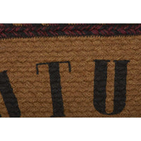 Thumbnail for Heritage Farms Harvest Autumn Greetings Jute Braided Rug Oval - The Fox Decor