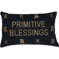 Thumbnail for Heritage Farms Primitive Blessings Pillow 14x22 Pillows VHC Brands 