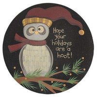 Thumbnail for Holiday Owl Plate Plates & Holders CWI+ 