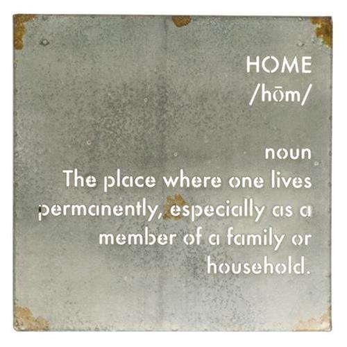 Home Definition Wall Art - The Fox Decor