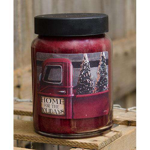 Home for Holidays Jar Candle, 26oz Christmas Candles CWI+ 