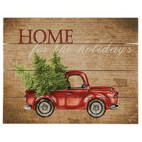 Home For the Holidays Pallet Art - The Fox Decor