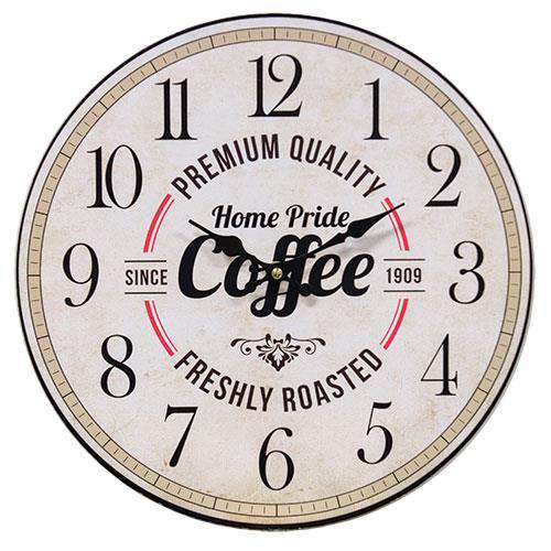 Home Pride Country Coffee Clock wall clocks CWI+ 
