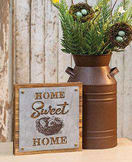 Home Sweet Home Box Sign CHD Signs & Wall Accents CWI+ 