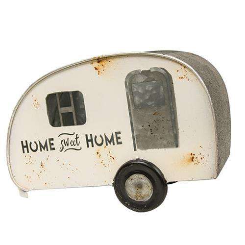 Home Sweet Home Camper Planter Tabletop & Decor CWI+ 