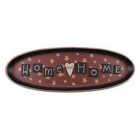 Thumbnail for Home Sweet Home Oval Tray Plates & Holders CWI+ 