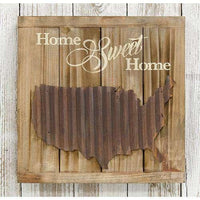 Home Sweet Home Slat Sign - The Fox Decor