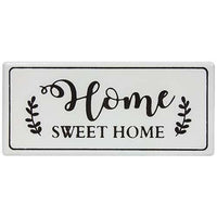 Thumbnail for Home Sweet Home White Metal Wall Sign Metal Signs CWI+ 