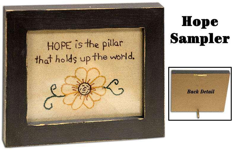 Hope Sampler Stitched Samplers CWI+ 