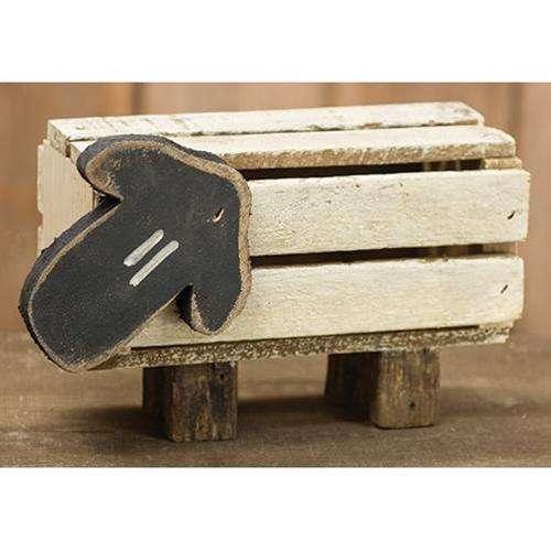 Horizonal Lath Sheep Crate - The Fox Decor