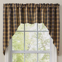 Thumbnail for Set of 2 Pittsfield Window Curtain Swag - Park Designs
