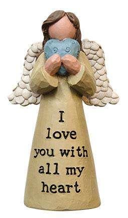 I Love You Angel Valentine Decor CWI+ 