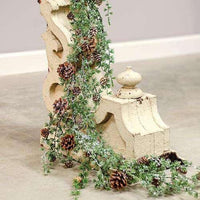 Icy Stowe Cedar Garland, 4ft - The Fox Decor