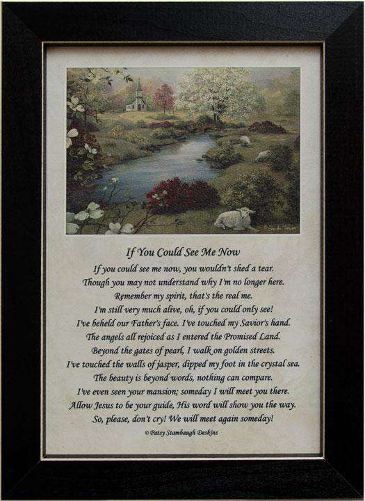 If You Could See Framed Print Country Prints CWI+ 