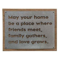 Thumbnail for In Our Home Metal Sign, 2 Asst. Valentine Decor CWI+ 