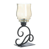 Thumbnail for Iridescent Glass Hurricane Lantern