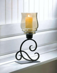 Thumbnail for Iridescent Glass Hurricane Lantern - The Fox Decor