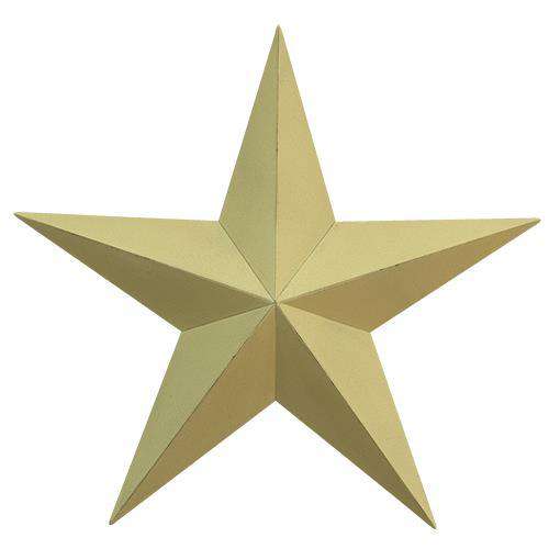 Ivory Barn Star, 24" - The Fox Decor