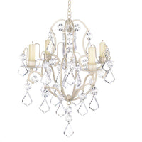 Thumbnail for Ivory Baroque Candle Chandelier Summerfield Terrace 