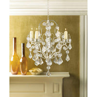 Thumbnail for Ivory Baroque Candle Chandelier Summerfield Terrace 