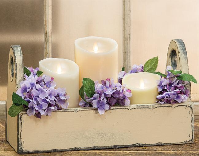 Ivory Flower Box - The Fox Decor