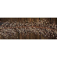 Ivory Pip Garland, 4 ft. - The Fox Decor