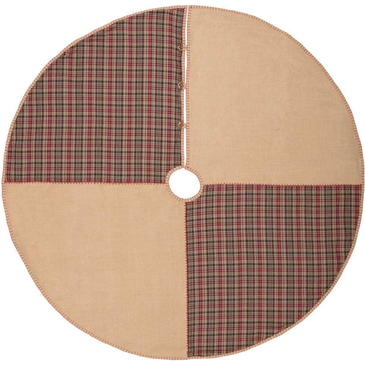 Clement Christmas Tree Skirt 60 VHC Brands - The Fox Decor