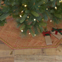 Soleil Christmas Tree Skirt 60 VHC Brands - The Fox Decor