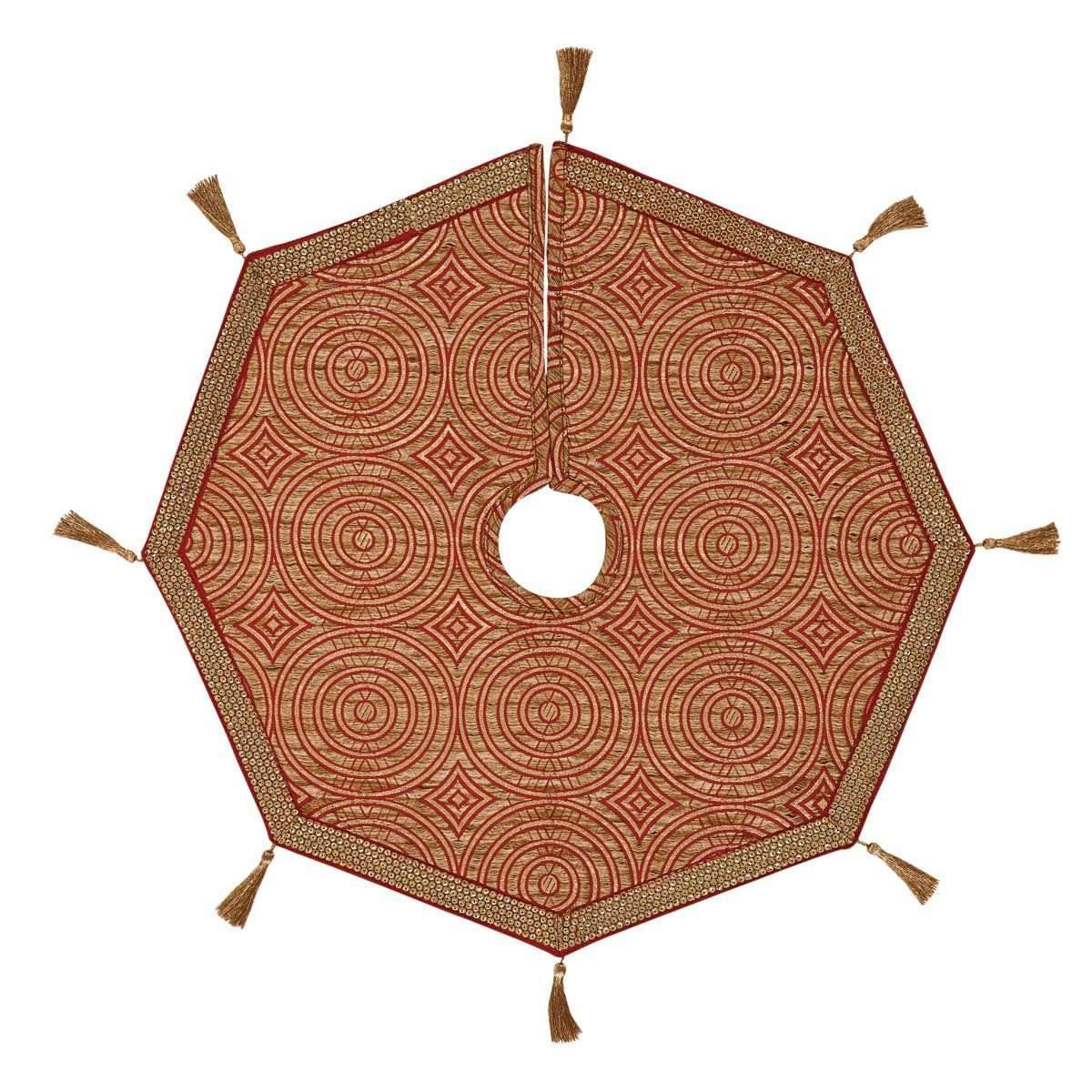 Soleil Mini Christmas Tree Skirt 21 VHC Brands - The Fox Decor