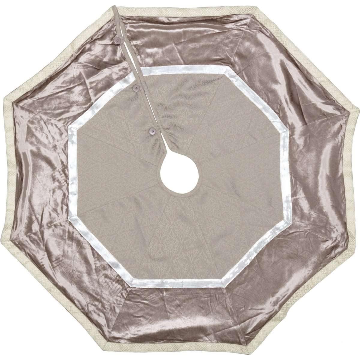 Allura Christmas Tree Skirt 48 VHC Brands - The Fox Decor