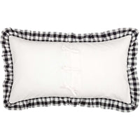 Thumbnail for Annie Buffalo Black Check Ruffled King Sham 21x37 VHC Brands - The Fox Decor