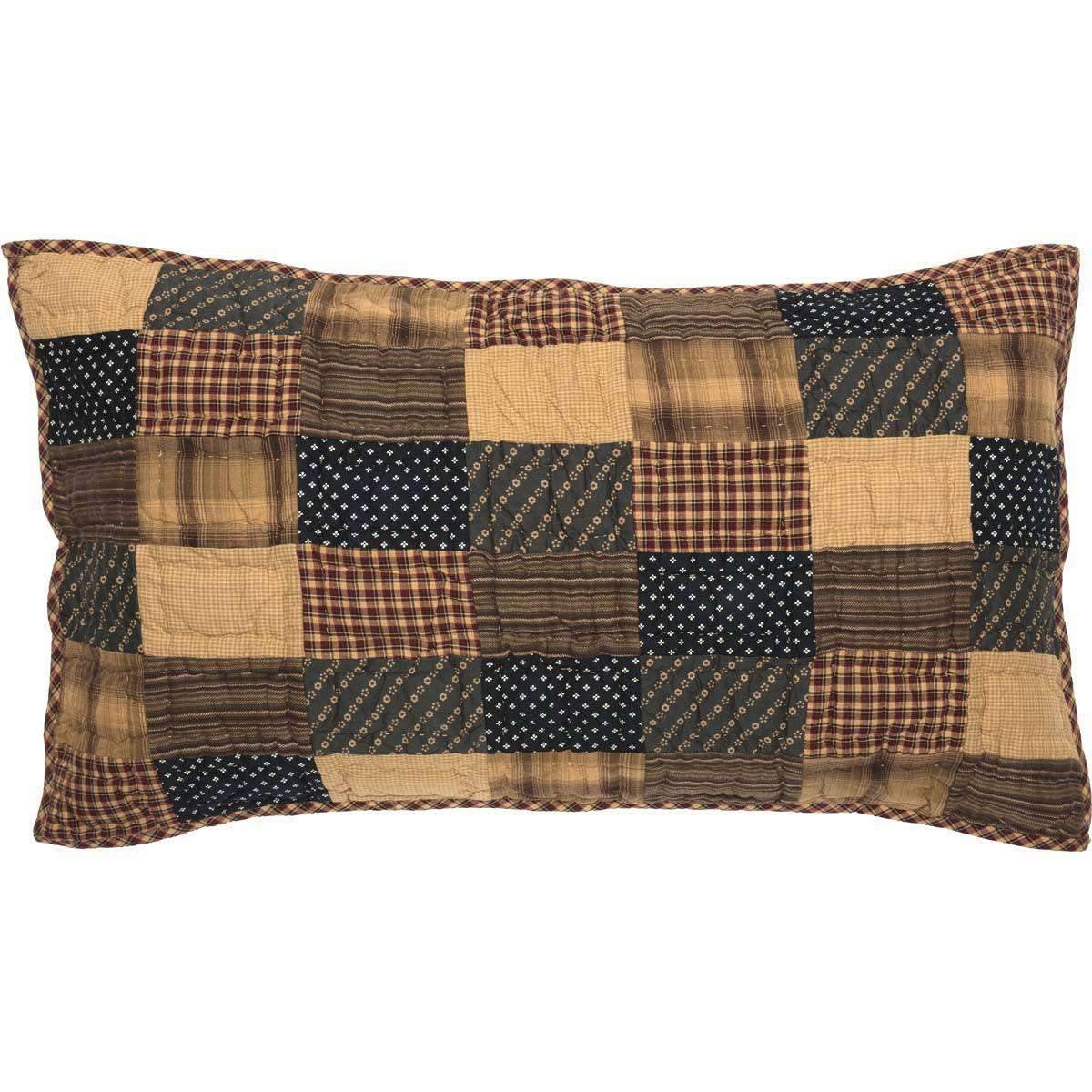 Patriotic Patch King Sham 21x37 VHC Brands - The Fox Decor