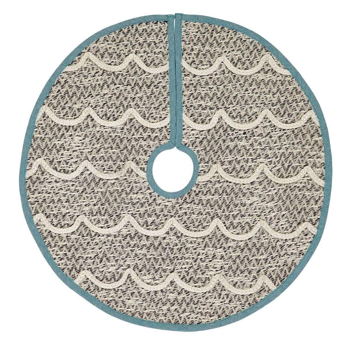 Sanbourne Mini Christmas Tree Skirt 21 VHC Brands - The Fox Decor