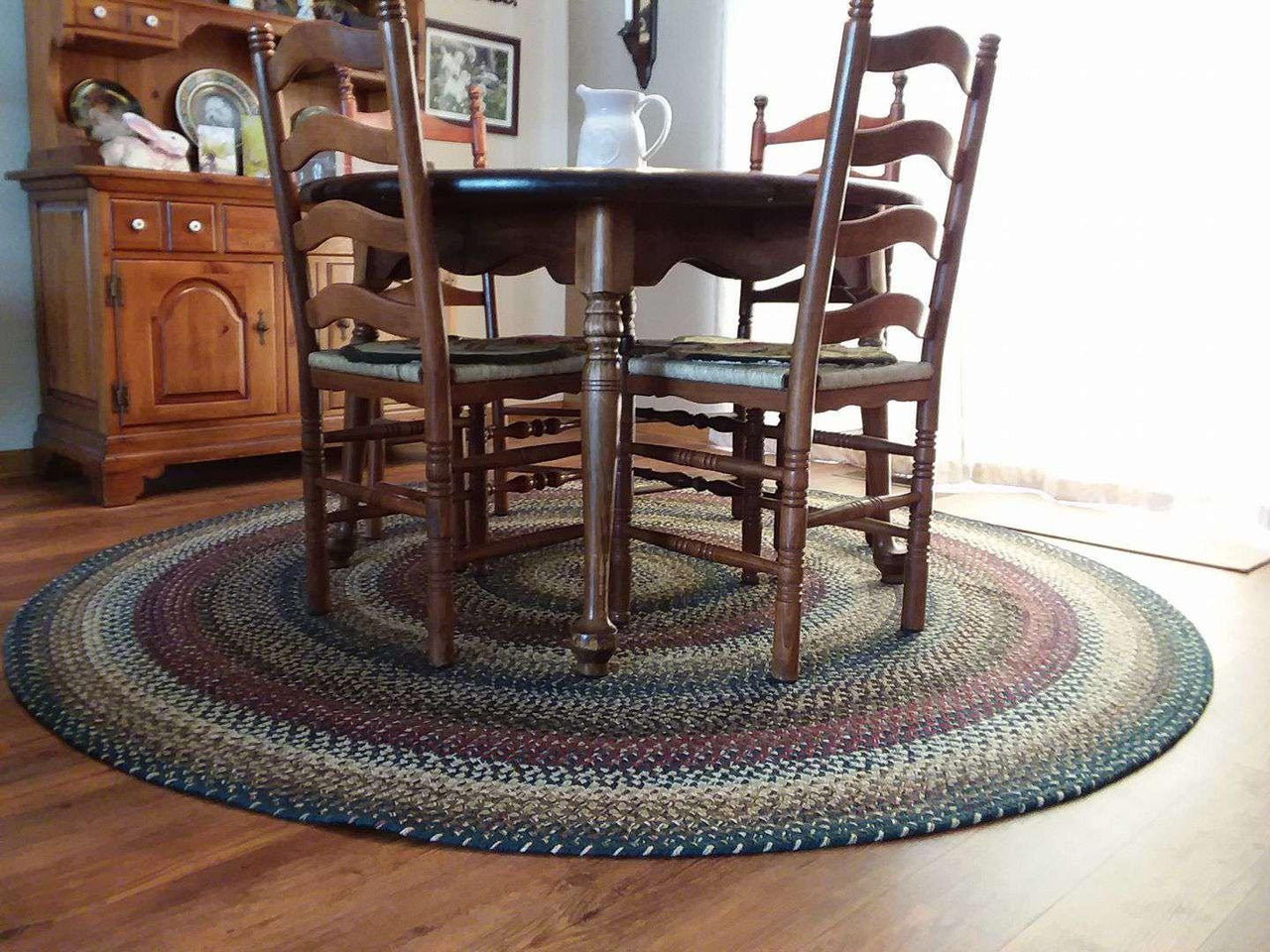 Joseph's Coat 740-JC Braided Rugs - The Fox Decor
